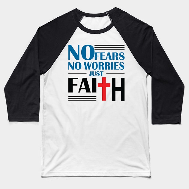 Faith Baseball T-Shirt by worshiptee